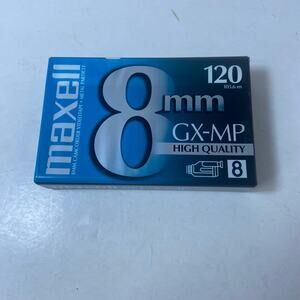 Maxwell 8mm Video Tape GX-MP High Quality 120 New un Package NIP